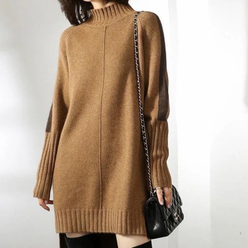 Soft Luxury Cashmere Sweater Dress - VibreMode