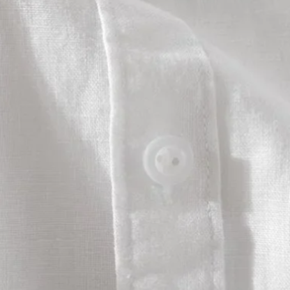 Montland Men's Cotton Linen Shirt Relaxed Fit