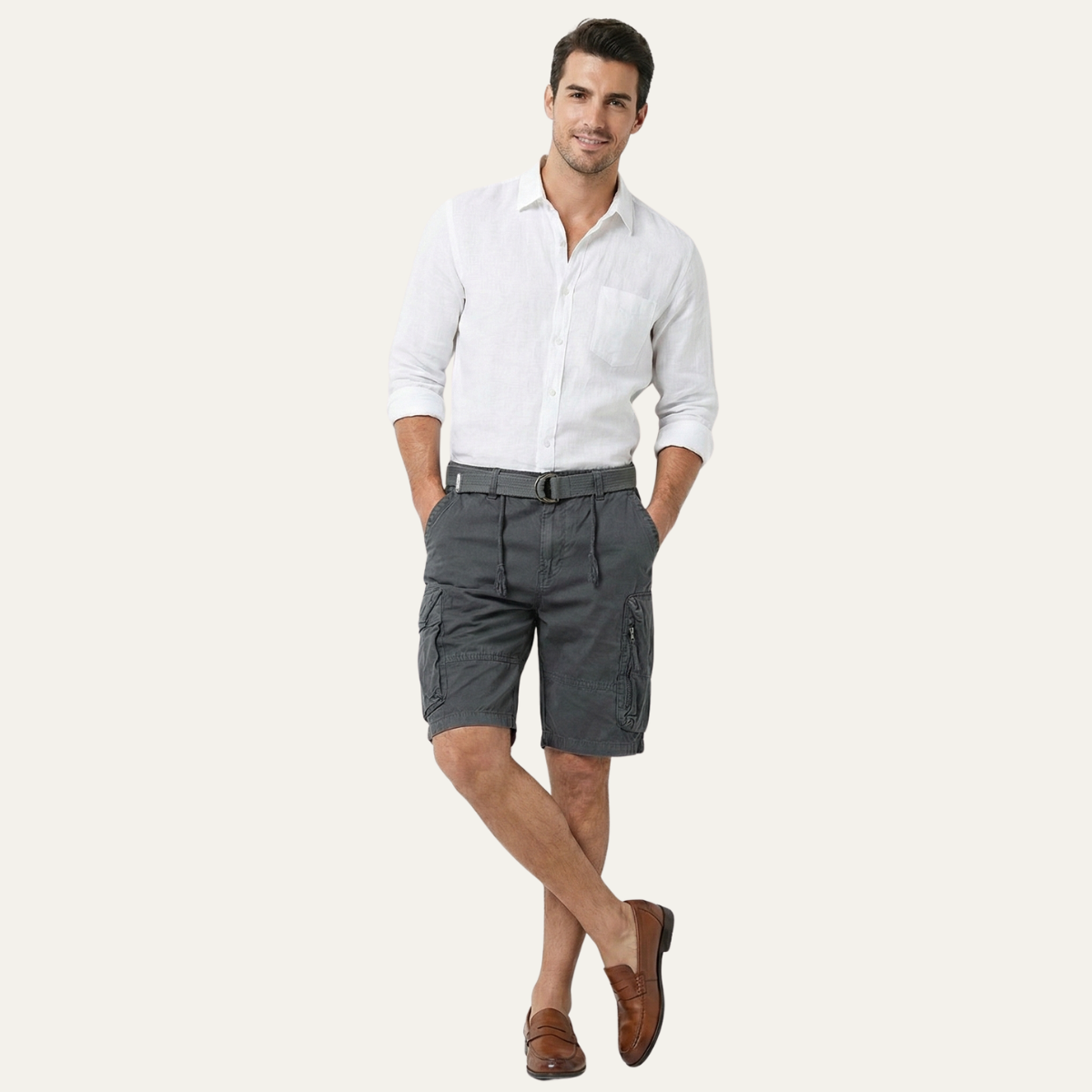 Whitlock Men's Cotton Cargo Shorts