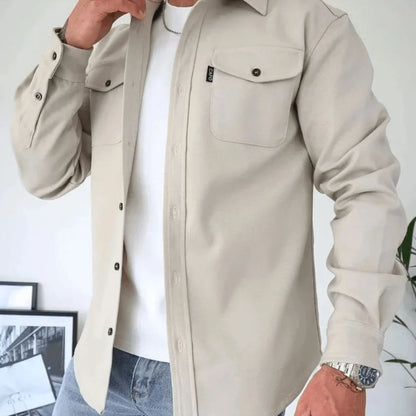 Men's Casual Shirt Jacket