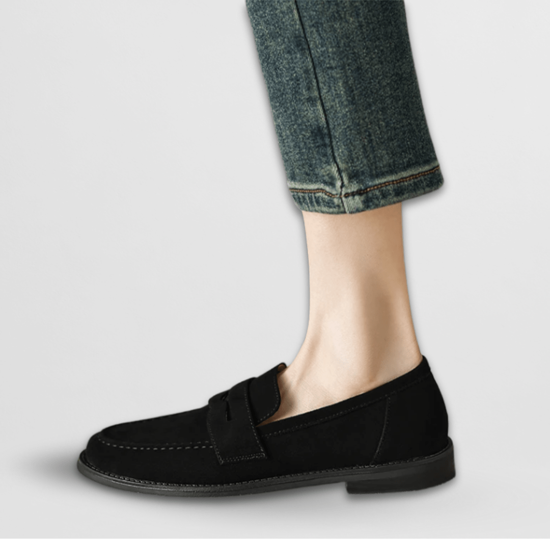 Timeless Leather Slip On Shoes