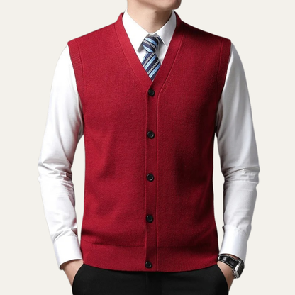Men's Smart Knit Waistcoat