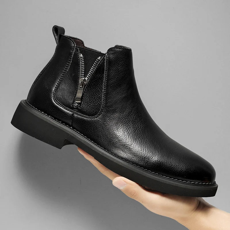 Men's Chelsea Boots Vintage Leather