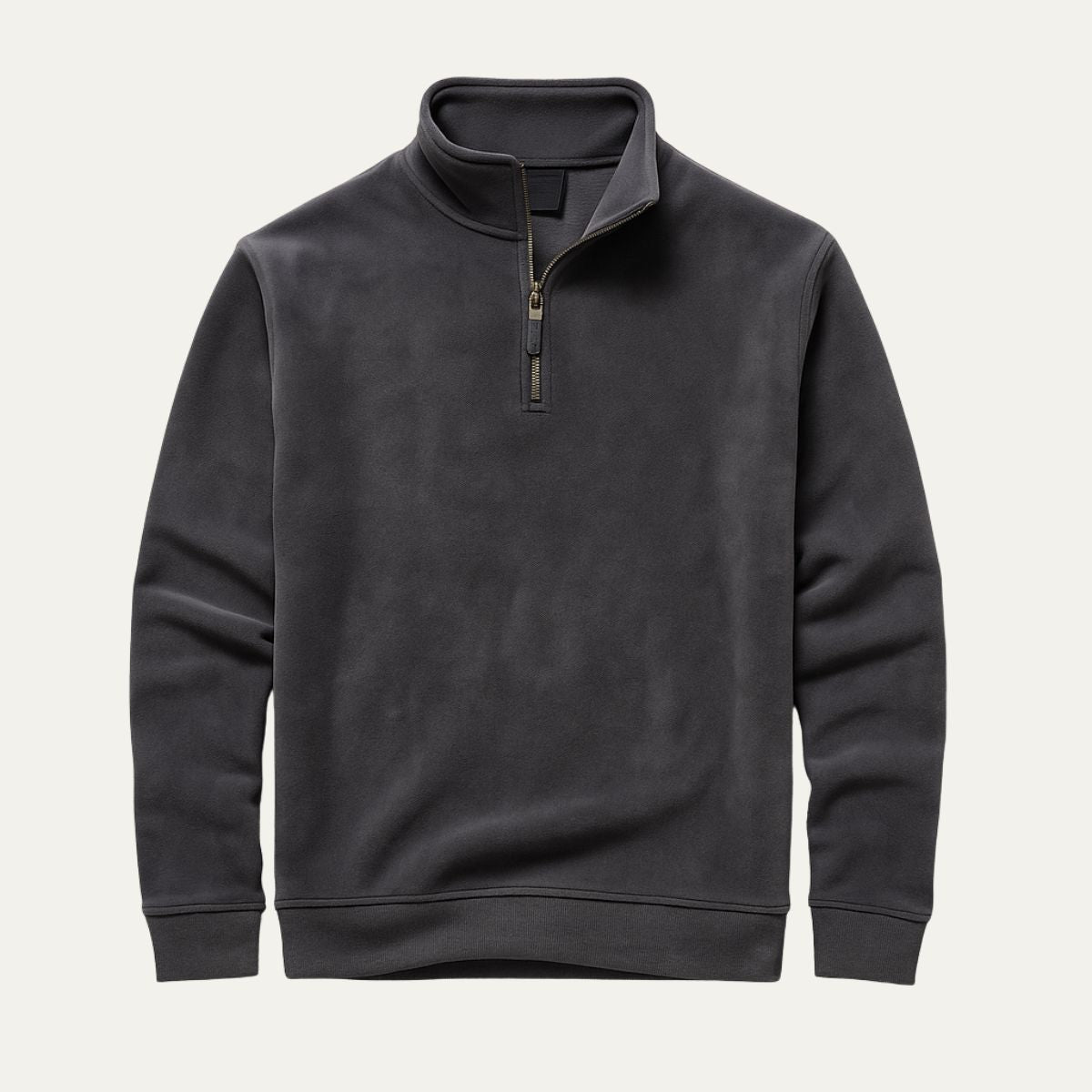 Men's Classic Fleece Quarter Zip Sweater