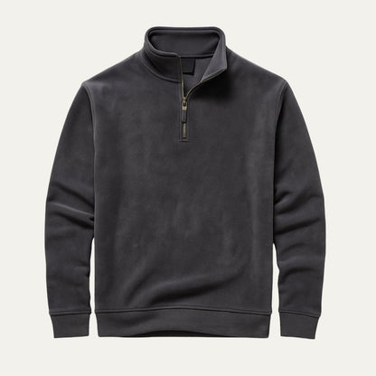 Men's Classic Fleece Quarter Zip Sweater