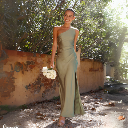 Women's Asymmetrical Evening Dress Elegant