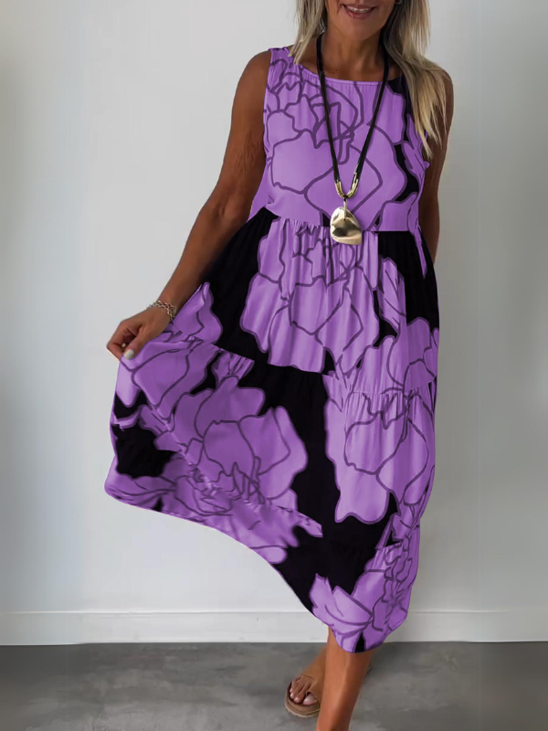 Colorful Garden Party Dress