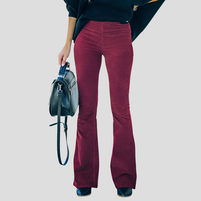 Women's Corduroy High Waist Pants