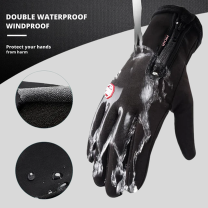 Heated Cycling Gloves Waterproof Insulated Winter