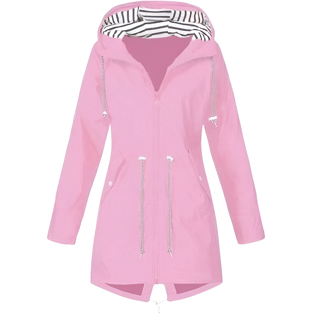Women's Water-Resistant Hooded Parka Jacket