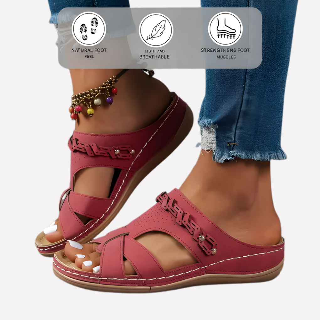 Women's Summer Wedge Flip Flops