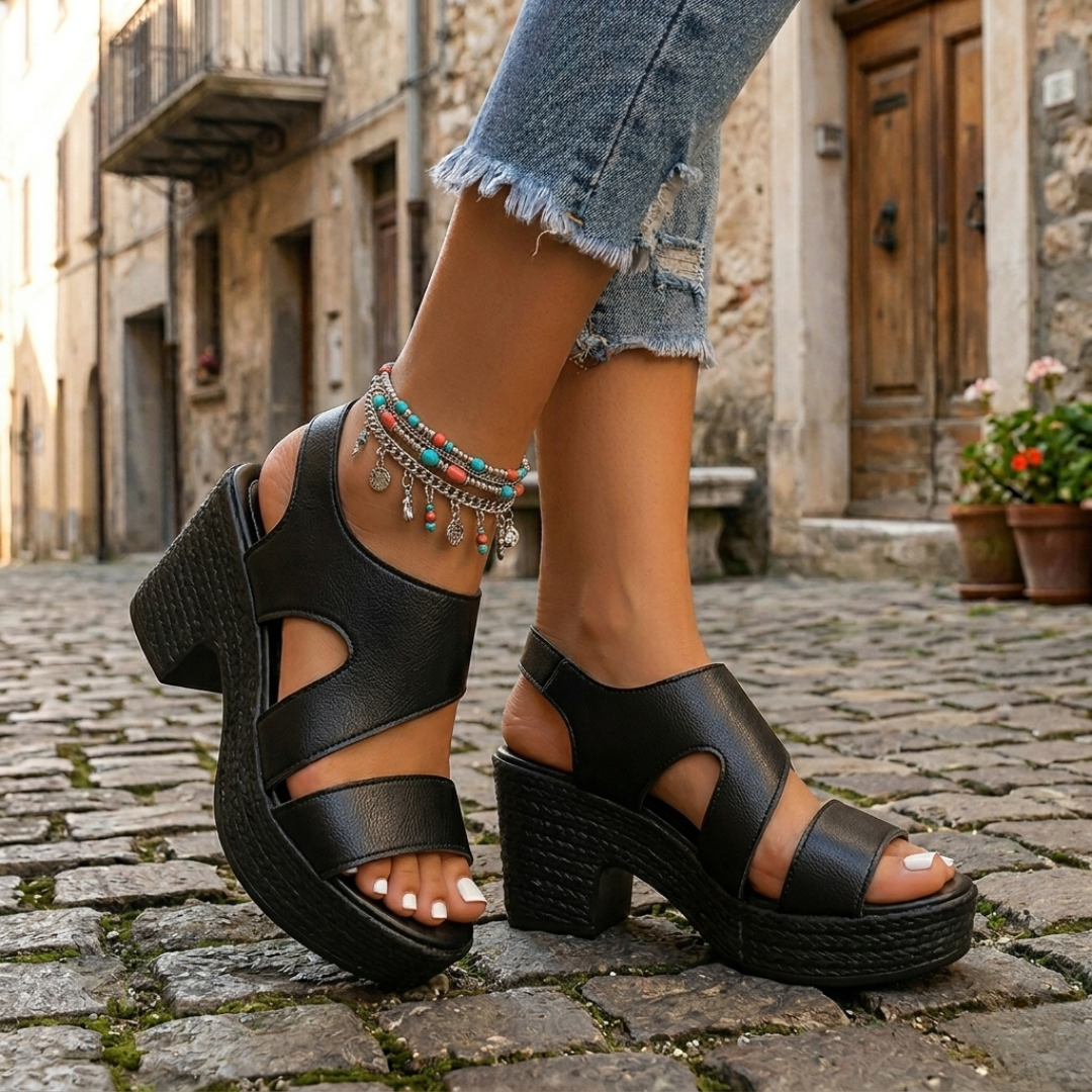 Women’s Wedge Sandals Platform Open Toe Summer Heels