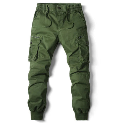 Men's Cargo Jogger Pants Cuffed Hem