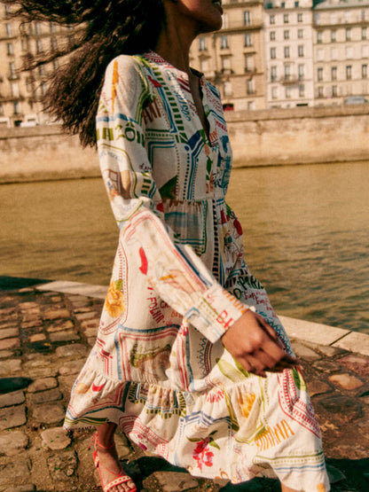 Casual Summer Cotton Blend Dress