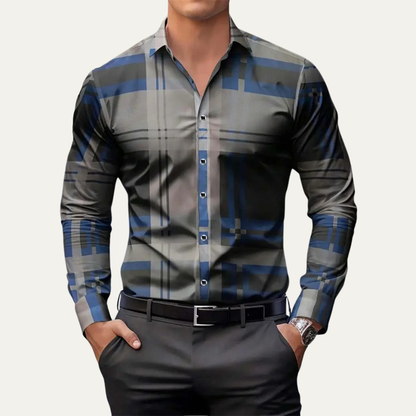 Men's Western Cowboy Shirt Print Trendy