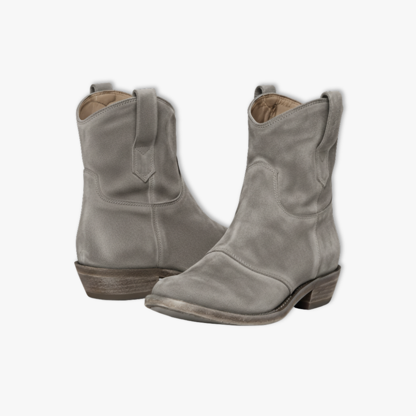 Premium Suede Ankle Boots for Women Non Slip On