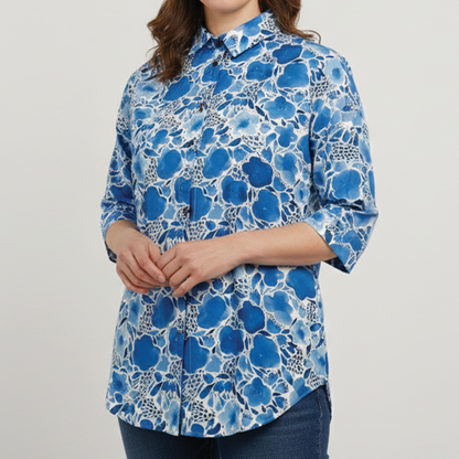 Classic Casual Short Sleeve Blouse