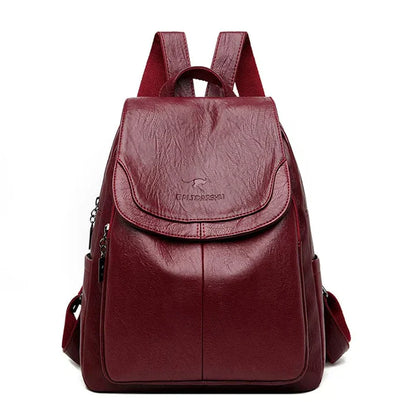 Women's Leather Backpack Timeless Style