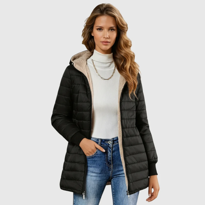 Women's Stitched Section Coat