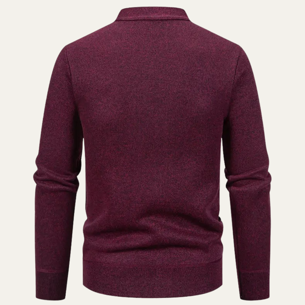 Men's Casual Knit Cardigan Button Up With Pockets