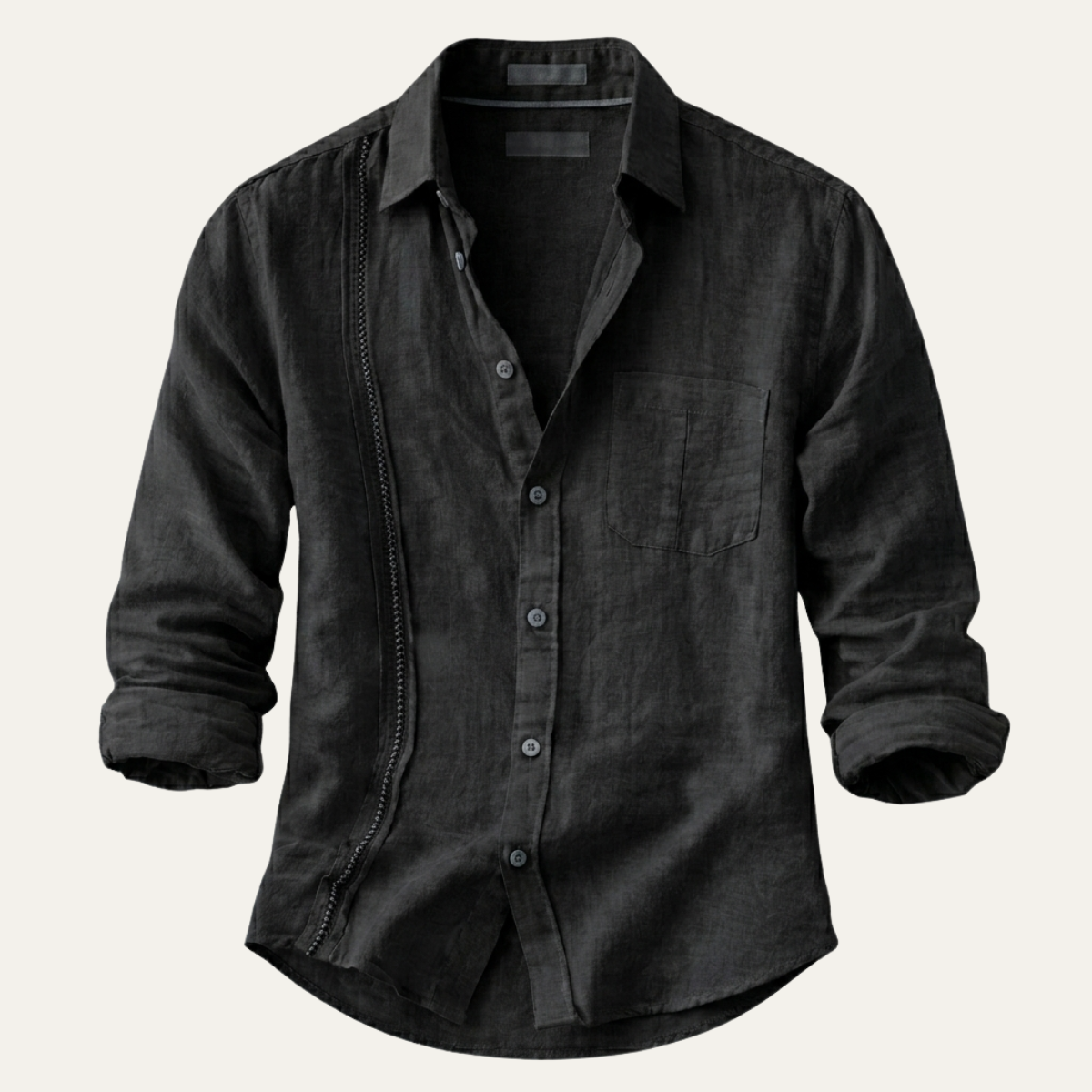 Men's Casual Beach Button Up Shirt