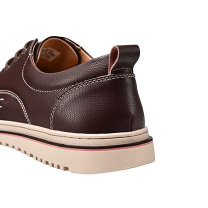 Authentic Leather Slip On Shoes