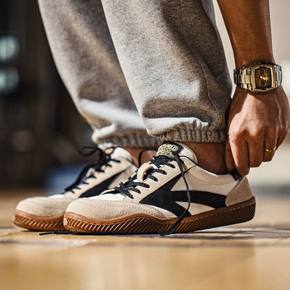 Timeless Leather Running Shoes