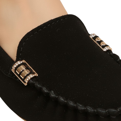 Comfy Women's Slip On Denim Loafers Shoes