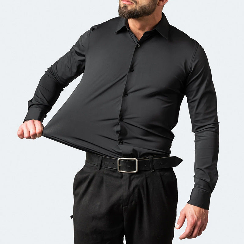 Men's Stretch Dress Shirt Non Iron - VibreMode