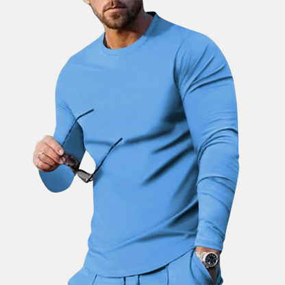 Men's Long Sleeve T-Shirt Comfortable Cotton