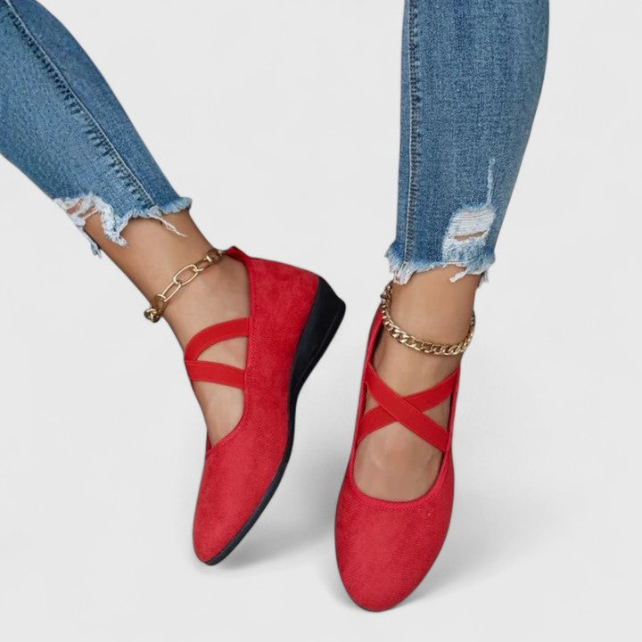 Comfortable Cross Strap Orthopedic Women's Shoes