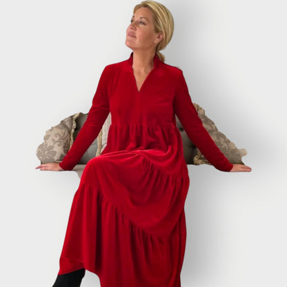 Luxurious Velvet Evening Dress