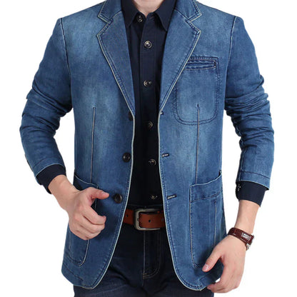 Slim Fit Men's Summer Blazer Jacket