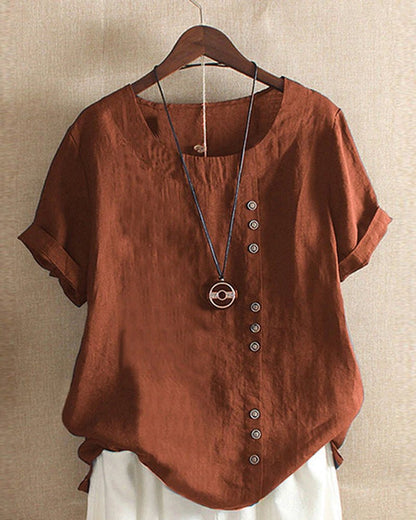 Relaxed Fit Classic Woman Blouse