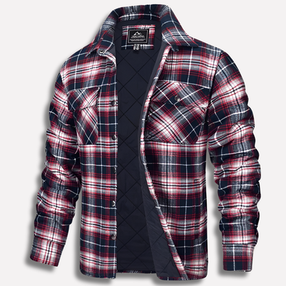 Men's Cotton Plaid Flannel Shirt