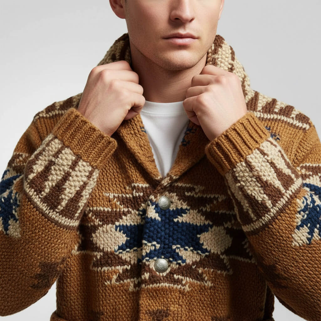 Cozy Cable Knit Wool Sweater