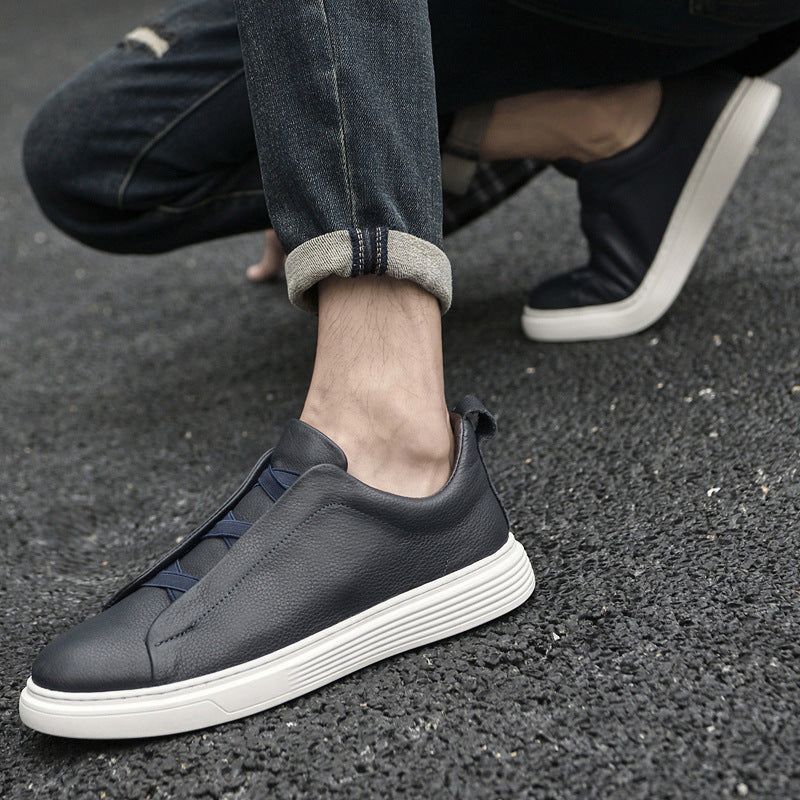 Men's Genuine Leather Sneakers