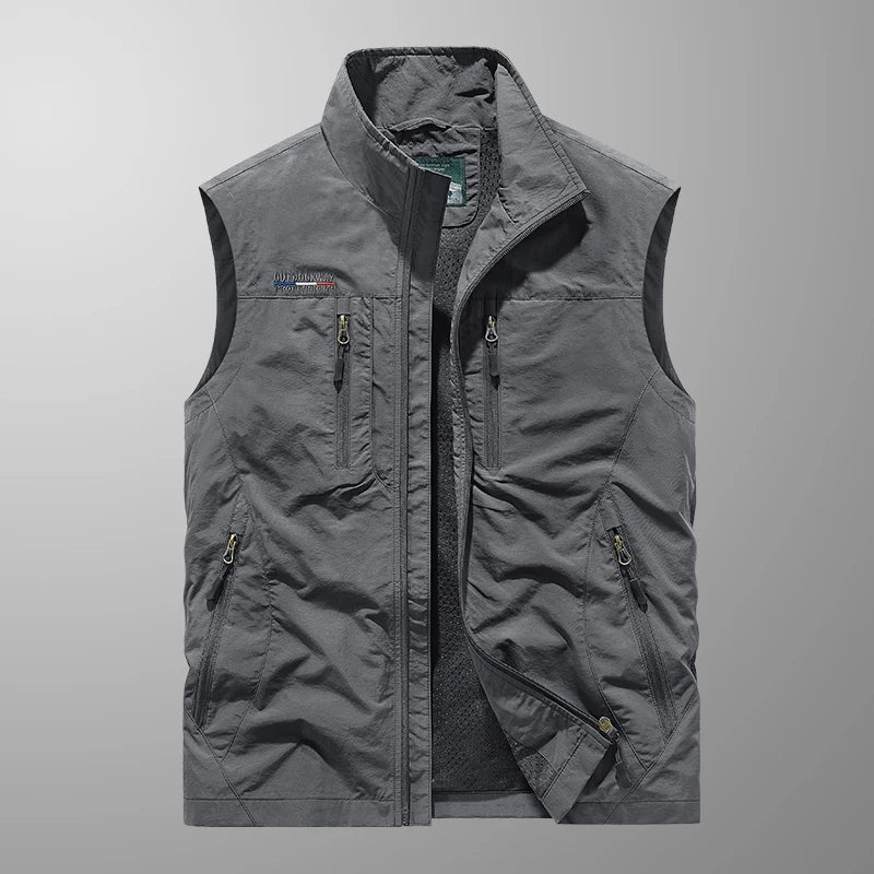 Men's Multi-Pocket Vest Breathable