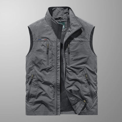 Men's Multi-Pocket Vest Breathable