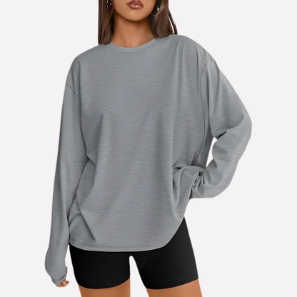Women's Long Sleeve Oversized Shirt