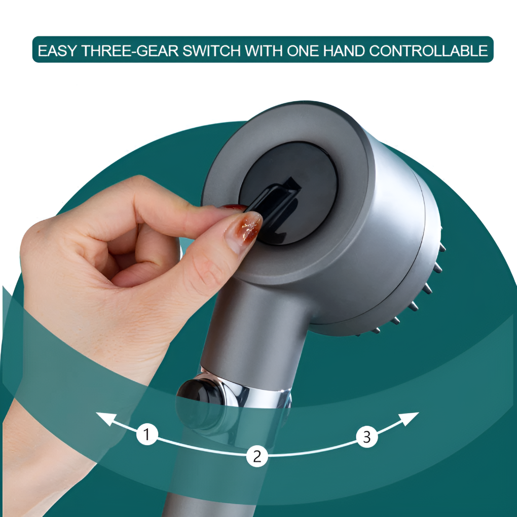 AquaTune Water Saving Shower Head