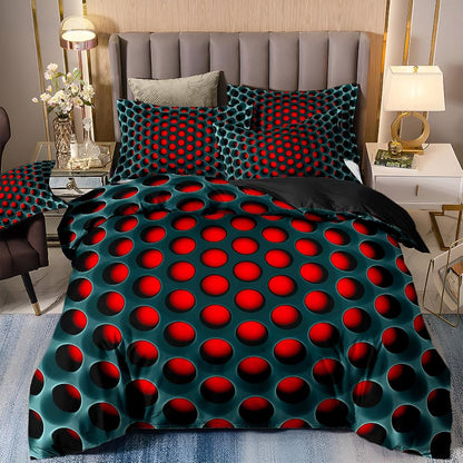 Cosmic Vortex 3 Piece Quilt Cover Set