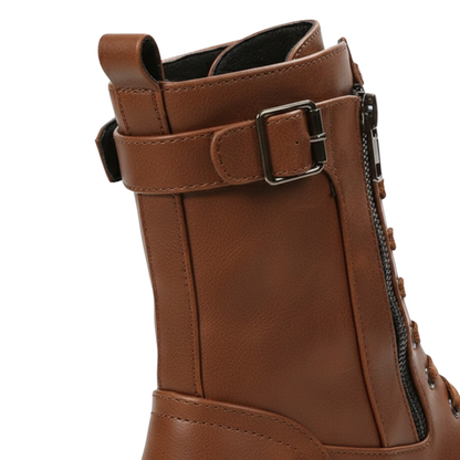 Classic Ankle Boots Women Low Block Heel Boots