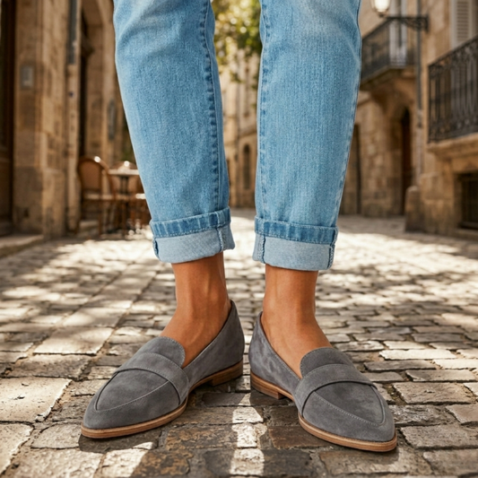 Women’s Pointed Toe Loafers Slip On Flat Shoes