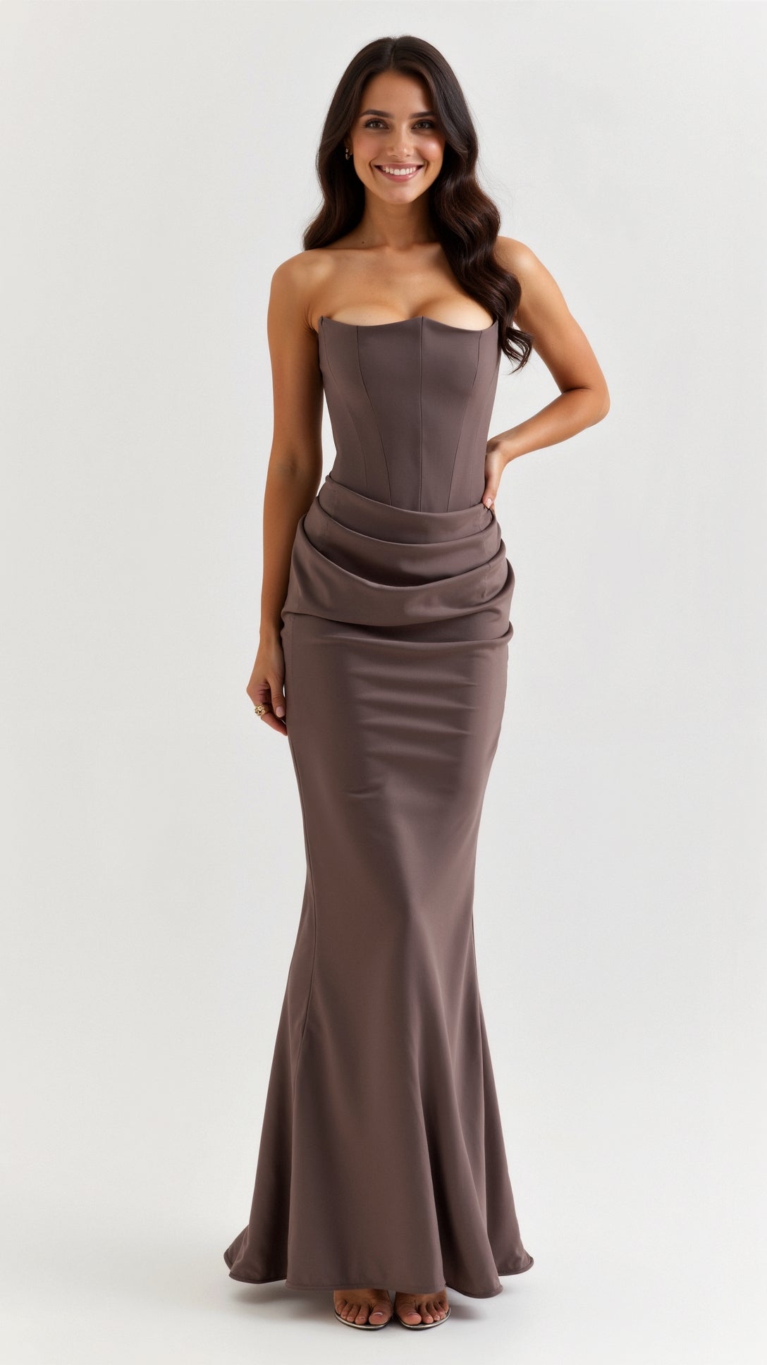 Elegant Ladies Formal Floor Length Maxi Dress