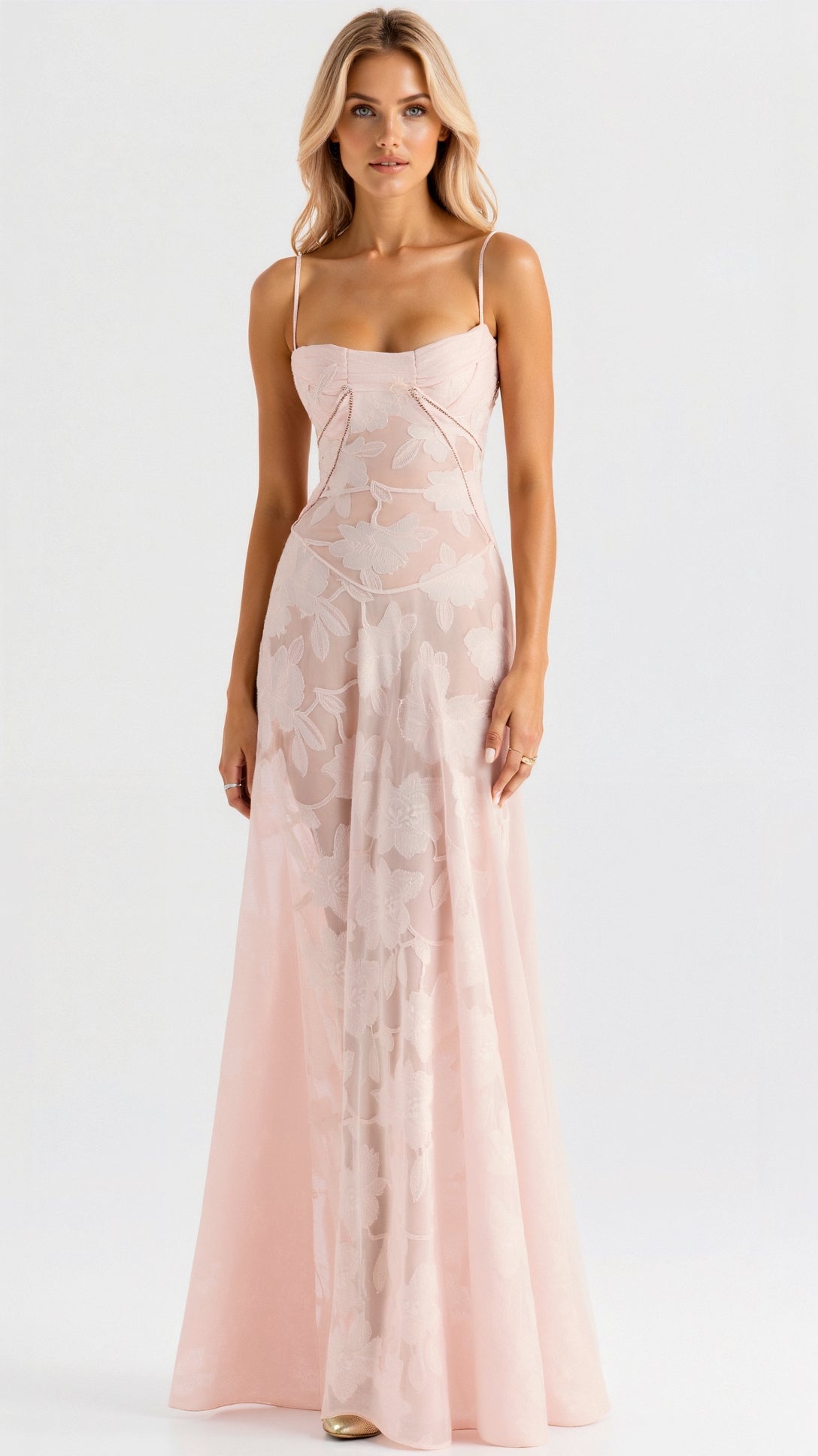 Elegant Ladies Long Maxi Wedding Dress