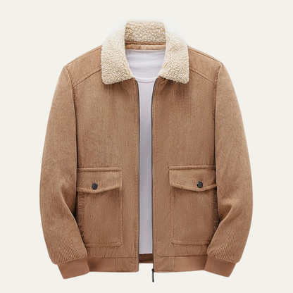 Men's Corduroy Sherpa Lined Jacket