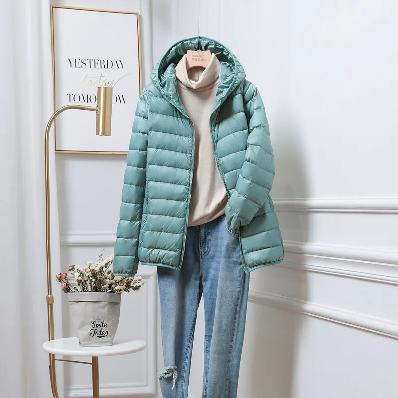 Women's Puffer Jacket Lightweight Water-Resistant