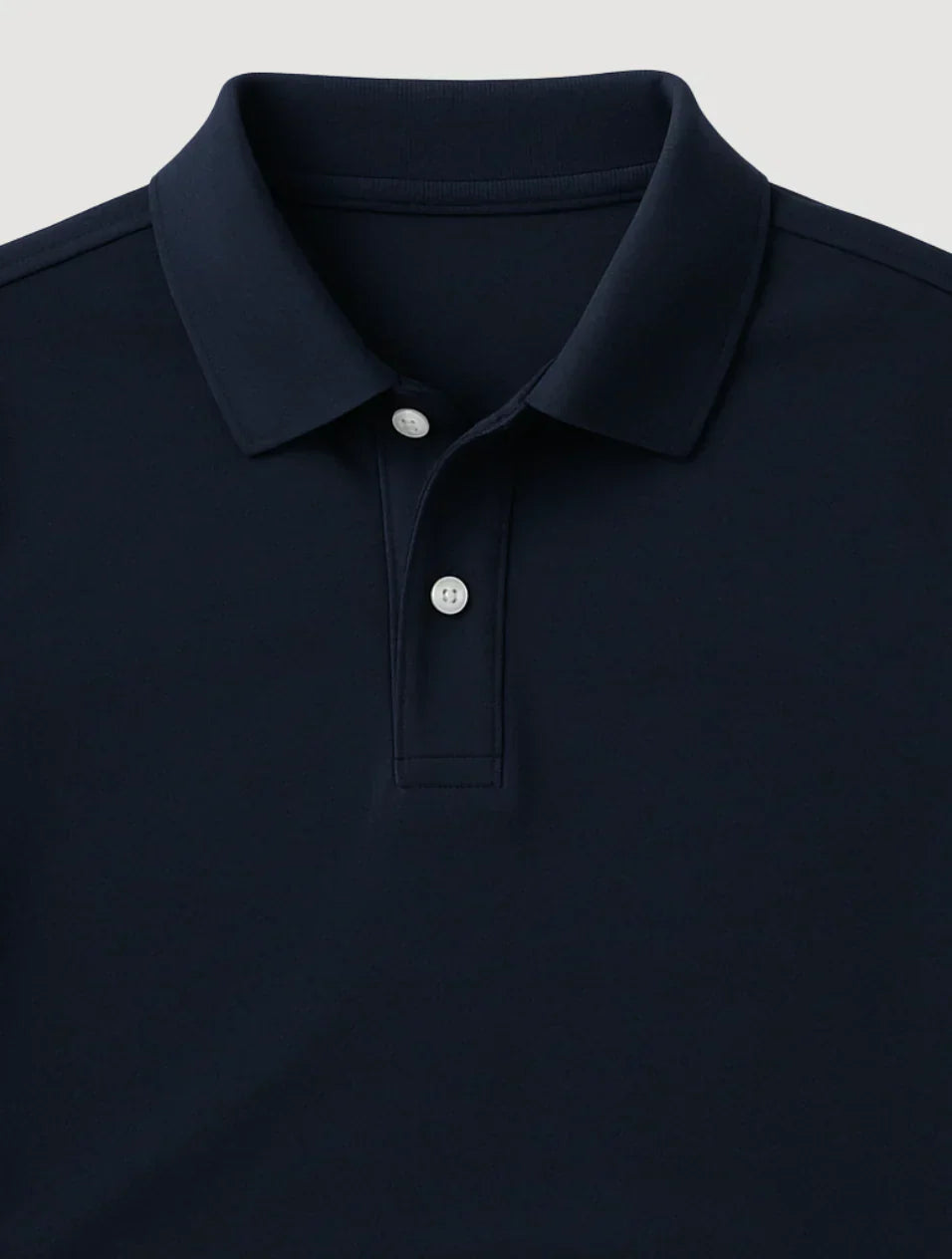 Men's Navy Blue Polo Shirt Cotton Classic Fit