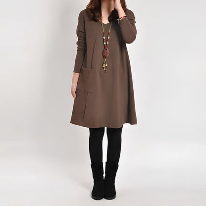 Relaxed Fit Summer Tunic Dress - VibreMode